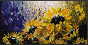 moonlight-sunflowers