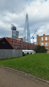 Bermondsey et le shard